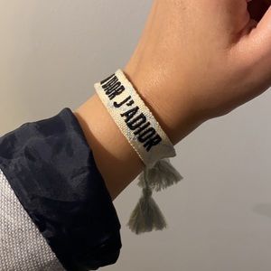 Dior friendship bracelet